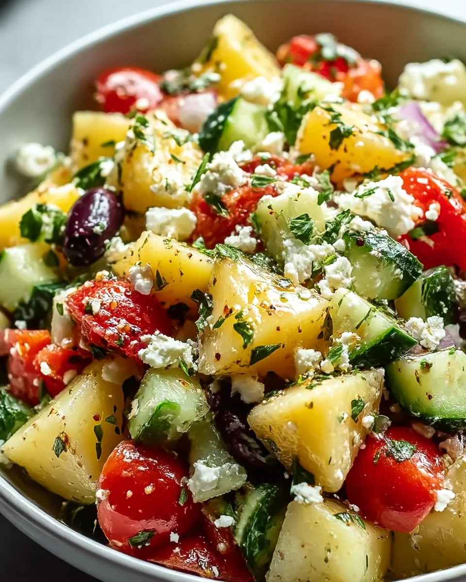 Zesty Turkish Potato Salad Delight