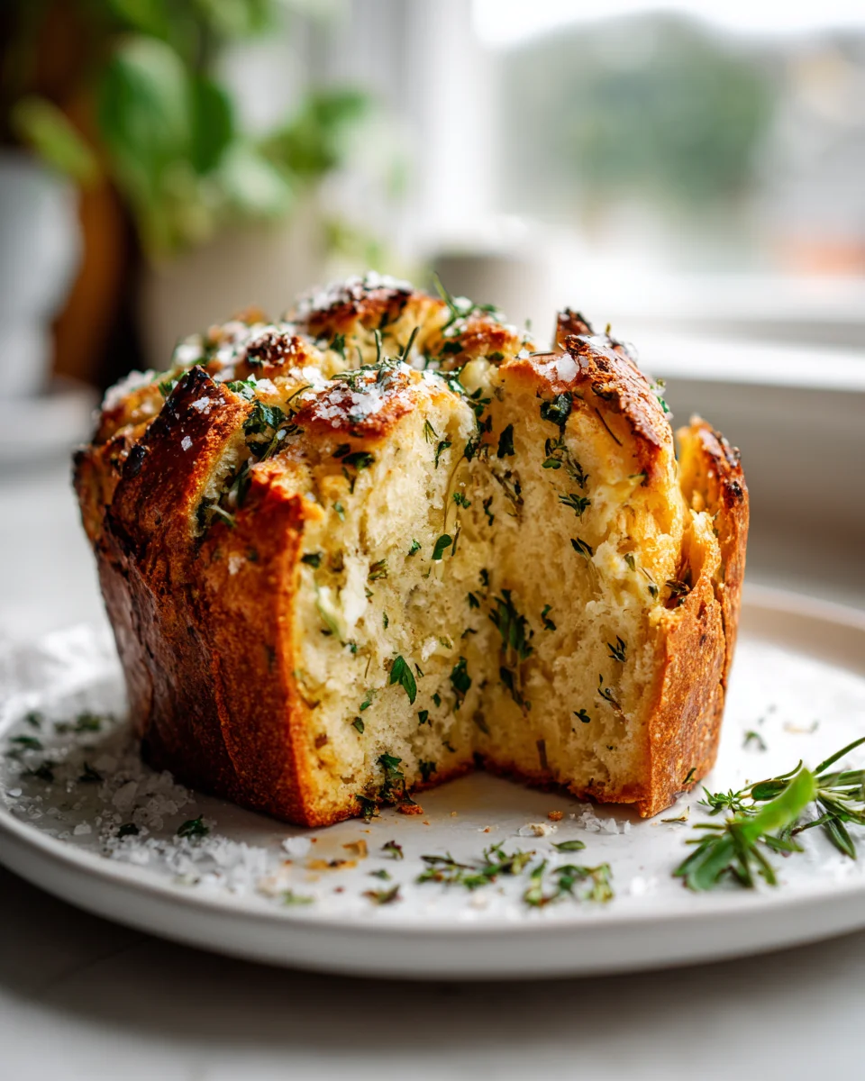 Heavenly Garlic Herb Bread Delight