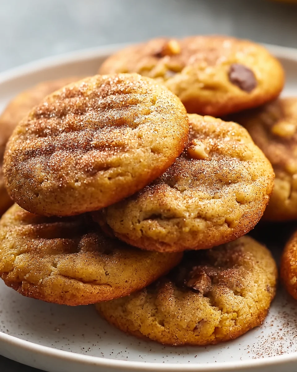 Soft and Chewy Banana Bread Cookies