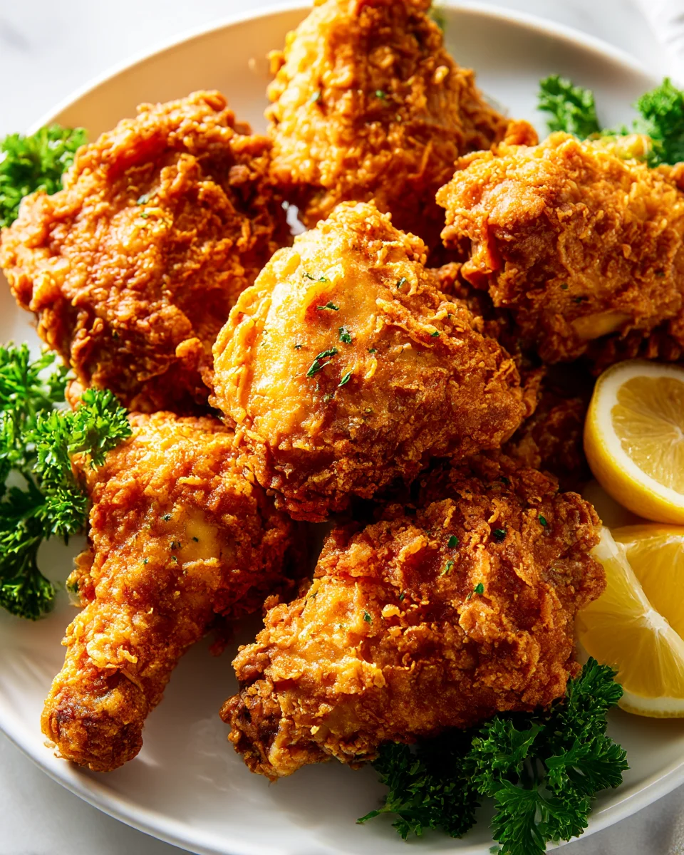 Crispy Buttermilk Southern Fried Chicken