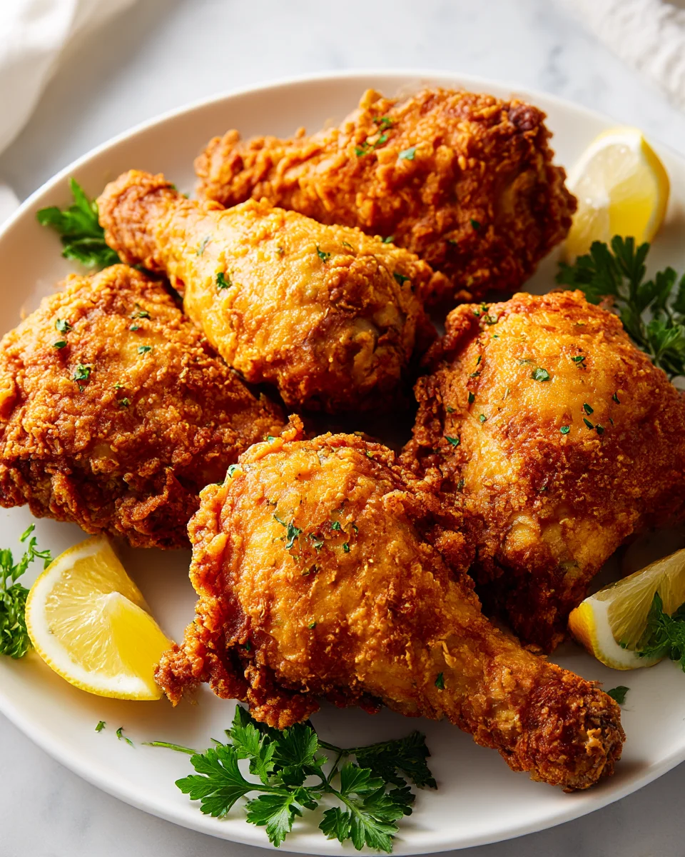 Crispy Buttermilk Southern Fried Chicken