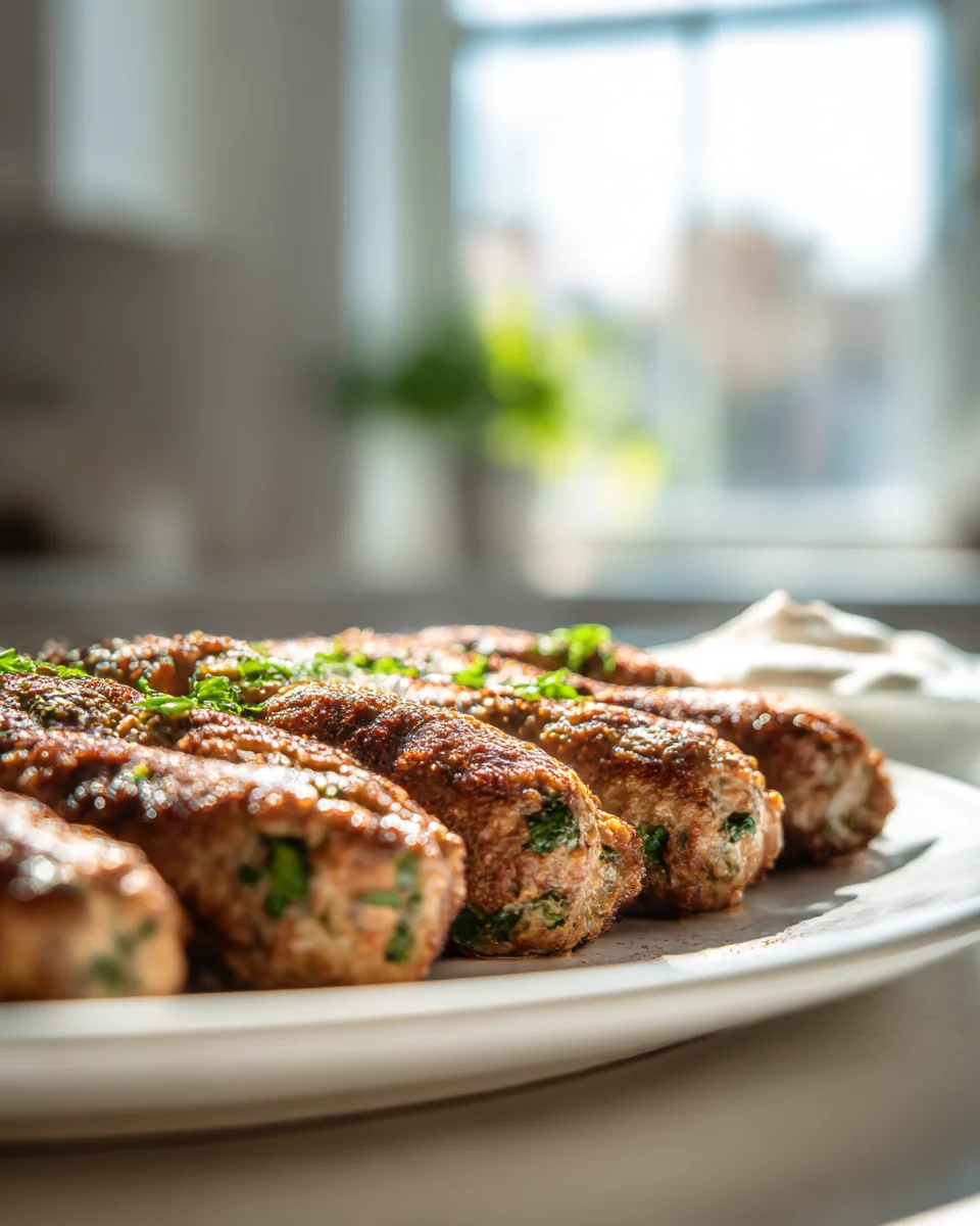 Savory Spiced Lamb Kofta Kebabs